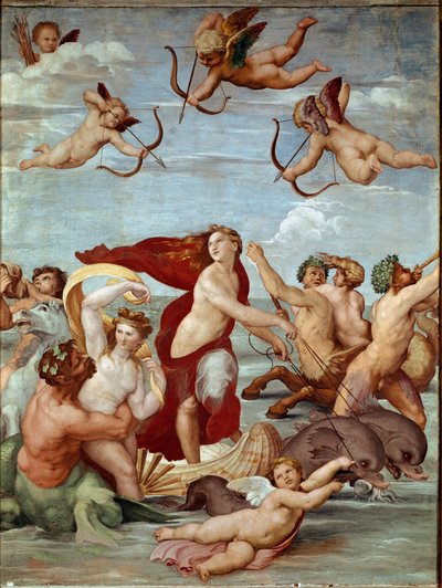 El triunfo de Galatea (fresco) de Raphael