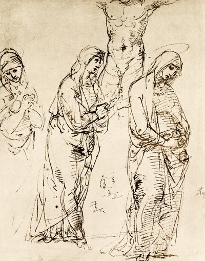 Diseños para la Madre de Dios bajo la cruz de Raffaello Sanzio Raphael