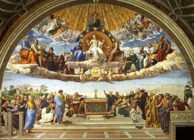 Disputa del Sacramento de Raffaello Sanzio Raphael