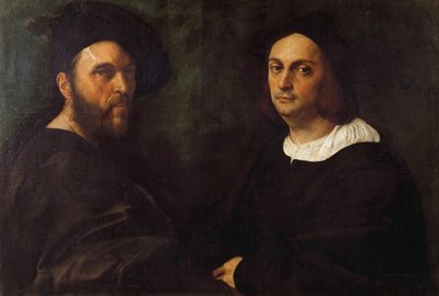 Doble retrato, c. 1516 de Raphael