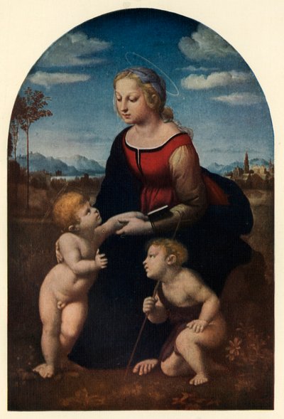 La Bella Jardinera de Raffaello Sanzio Raphael