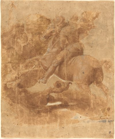San Jorge y el Dragón de Raphael