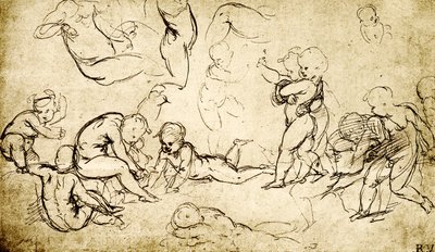 Los Cupidos de Filóstrato de Raffaello Sanzio Raphael