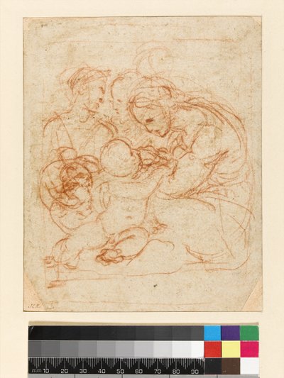 La Sagrada Familia, c.1510-12 de Raffaello Sanzio Raphael