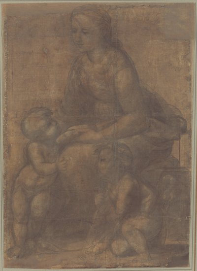 La Virgen y el Niño con San Juan Bautista de Raphael