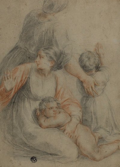 Mujer y niños de Raphael