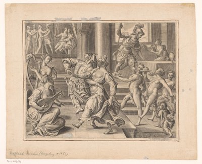 empresa de fiestas de Raphael Custos (attributed to)
