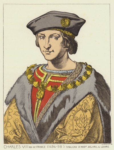 Carlos VIII rey de Francia de Raphael Jacquemin