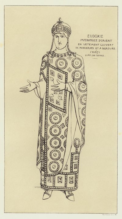 Eudoxia, emperatriz de Oriente de Raphael Jacquemin