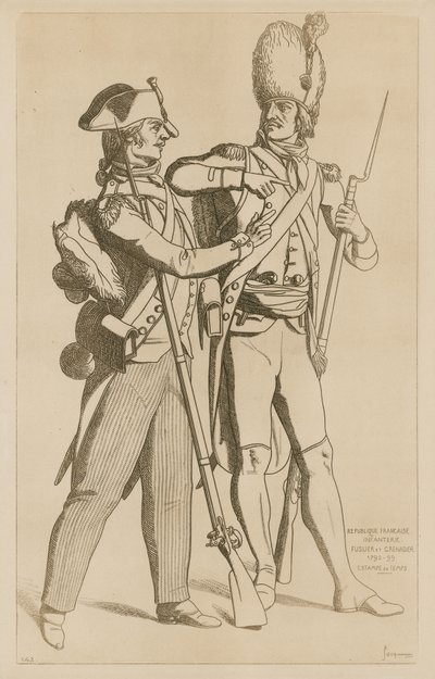 Infantería de la República Francesa de Raphael Jacquemin