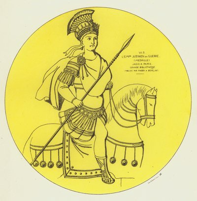El emperador Justiniano en guerra de Raphael Jacquemin