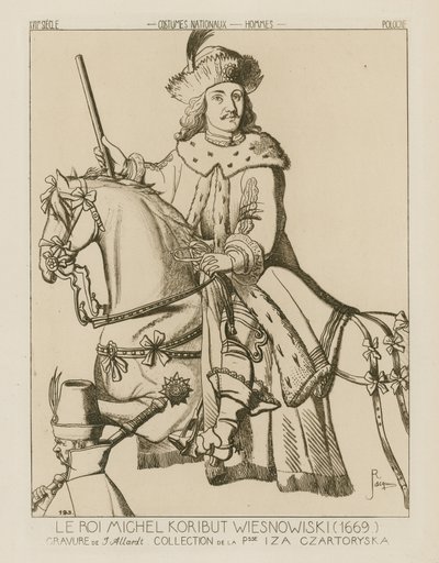 Michael Wisniowiecki, Rey de Polonia (1669) de Raphael Jacquemin
