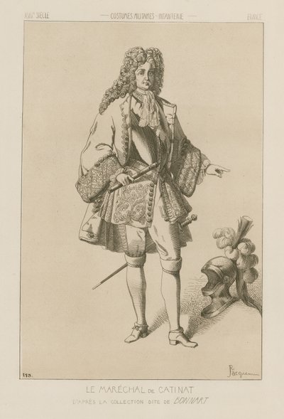 Nicolas Catinat, Mariscal de Francia (1637-1712) de Raphael Jacquemin