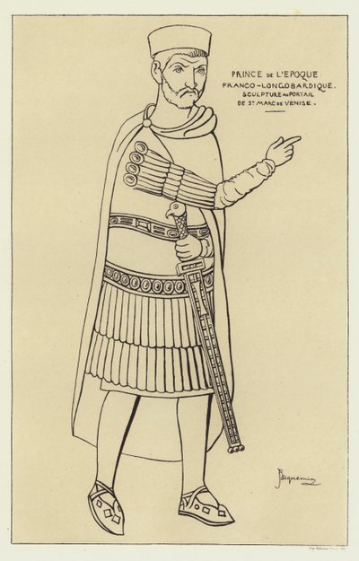 Príncipe franco-longobardo de Raphael Jacquemin