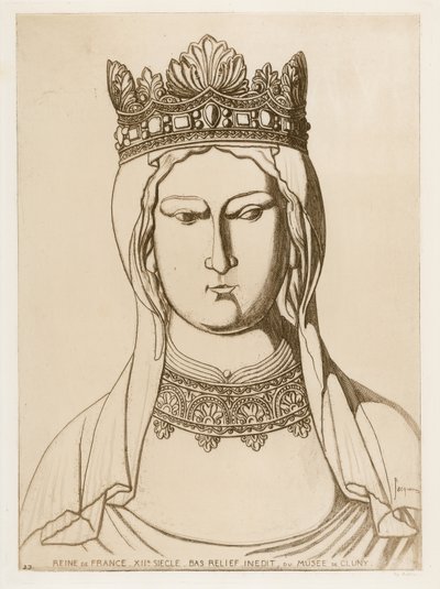 Reina de Francia, siglo XII de Raphael Jacquemin
