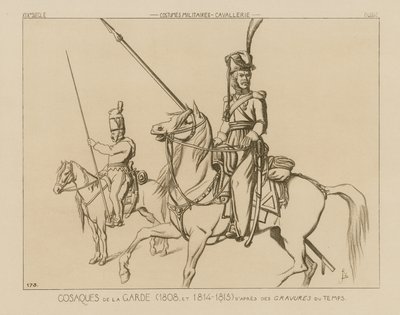 Cosacos rusos de la Guardia (1808 y 1814-15) de Raphael Jacquemin