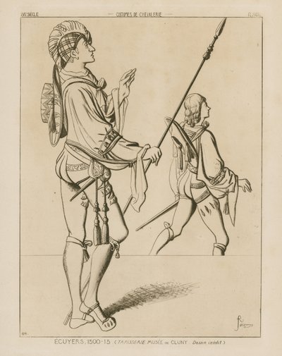 Escuderos, 1500-1515 de Raphael Jacquemin