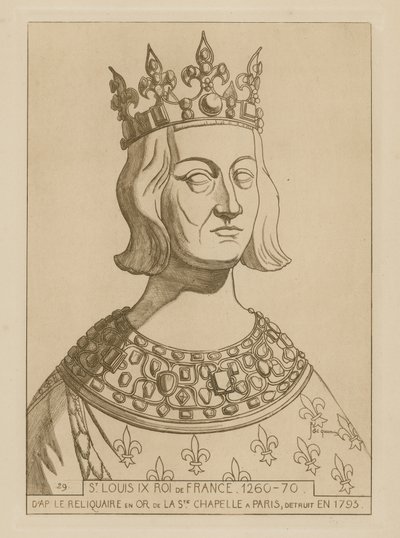 San Luis IX, rey de Francia de Raphael Jacquemin