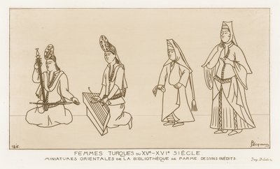 Mujeres turcas de los siglos XV-XVI de Raphael Jacquemin