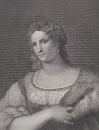 La Fornarina de Raphael Morghen