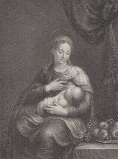 La Madonna del Latte, 1815 de Raphael Morghen