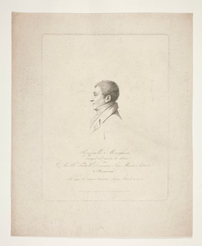Rafael Morghen [Autorretrato] de Raphael Morghen