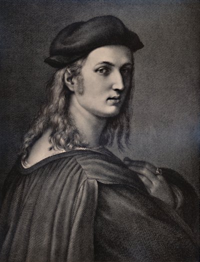 Rafael Sanzio, artista renacentista italiano, siglo XVIII o XIX 1894 de Raphael Morghen