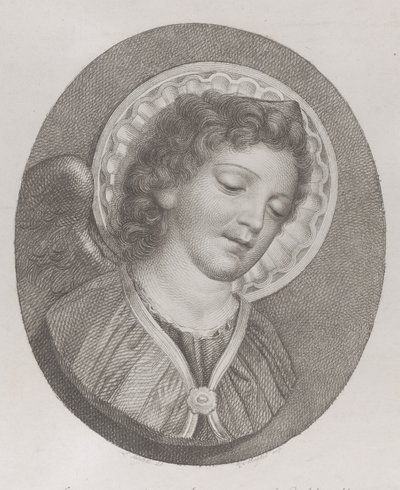 El Arcángel Gabriel de Raphael Morghen