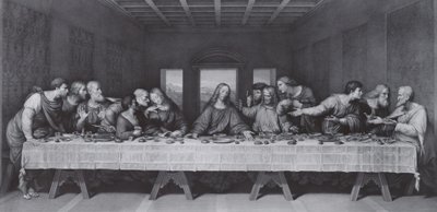 La última cena de Raphael Morghen