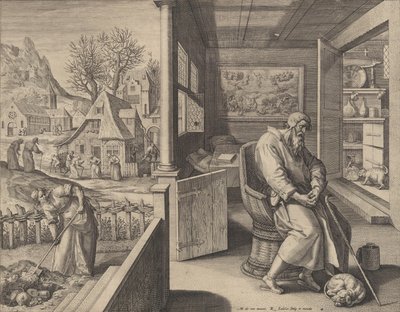 Dolor de Raphael Sadeler