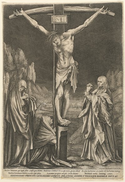 La pequeña crucifixión, 1605 de Raphael Sadeler