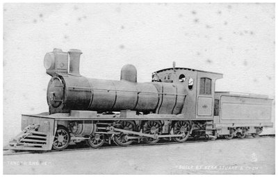 Locomotora de vapor 4-6-0, construida por Kerr, Stuart y Co, principios del siglo XX de Raphael Tuck