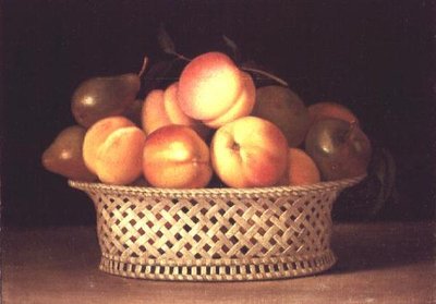 Tazón de duraznos de Raphaelle Peale
