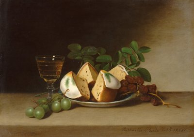 Naturaleza Muerta con Pastel, 1818 de Raphaelle Peale