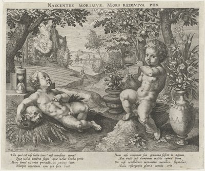 Alegoría de la transitoriedad de Raphaël Sadeler (I)