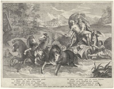 Techo de Proserpina de Raphaël Sadeler (II)