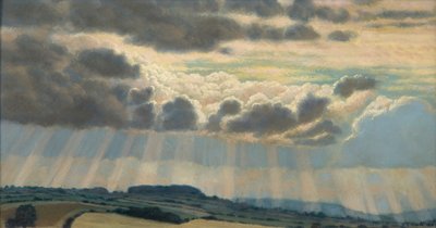 Paisaje con nubes de Raymond Booth