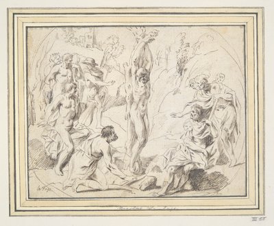El desollamiento de Marsyas de Raymond Lafage