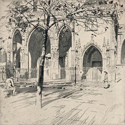 Fachada de la Iglesia de San Germain-l