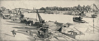 El Puerto Henri IV, 1915 de Raymond Ray Jones