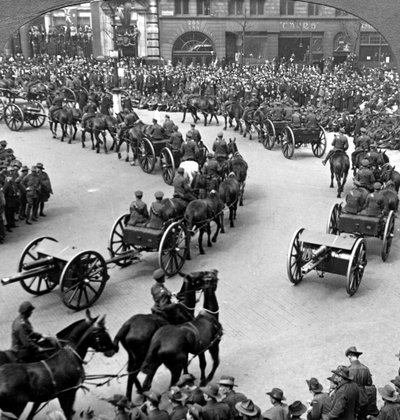 Conmemoración del fin de la Primera Guerra Mundial, Londres, 1919 de Realistic Travels Publishers