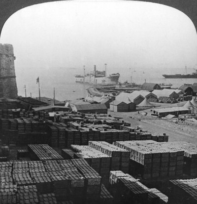 Tiendas en Sedd el Bahr, Gallipoli, Turquía, Primera Guerra Mundial, 1915 de Realistic Travels Publishers
