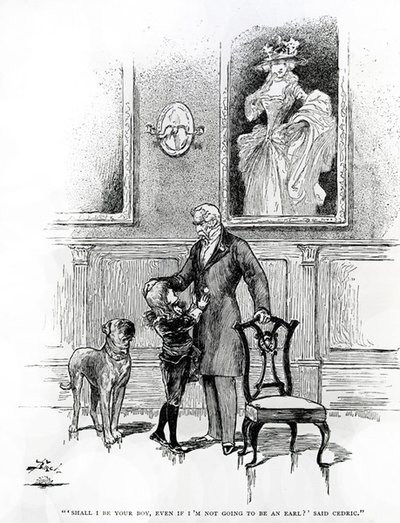 Ilustración de Little Lord Fauntleroy de Reginald Bathurst Birch