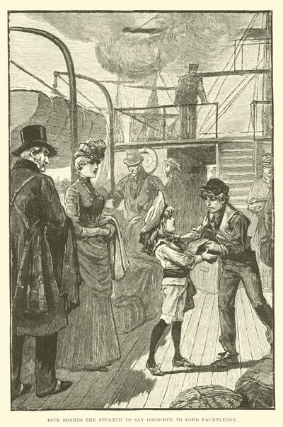 Ilustración para El Pequeño Lord Fauntleroy de Reginald Bathurst Birch