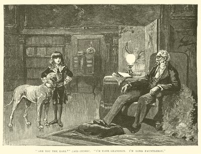 Ilustración para El Pequeño Lord Fauntleroy de Reginald Bathurst Birch