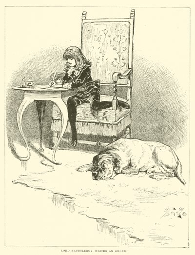 Ilustración para El Pequeño Lord Fauntleroy de Reginald Bathurst Birch