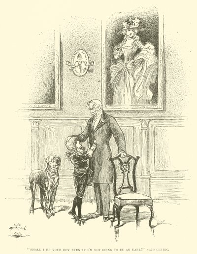 Ilustración para El Pequeño Lord Fauntleroy de Reginald Bathurst Birch