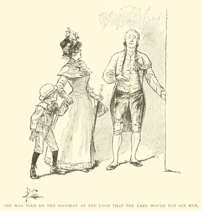 Ilustración para El Pequeño Lord Fauntleroy de Reginald Bathurst Birch