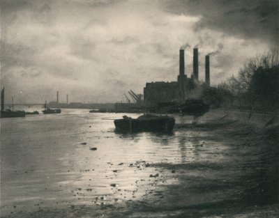Central eléctrica de Chelsea, c1927 de Reginald Belfield