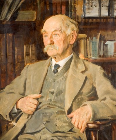 Retrato de Thomas Hardy 1840-1928, 1924 de Reginald Grenville Eves